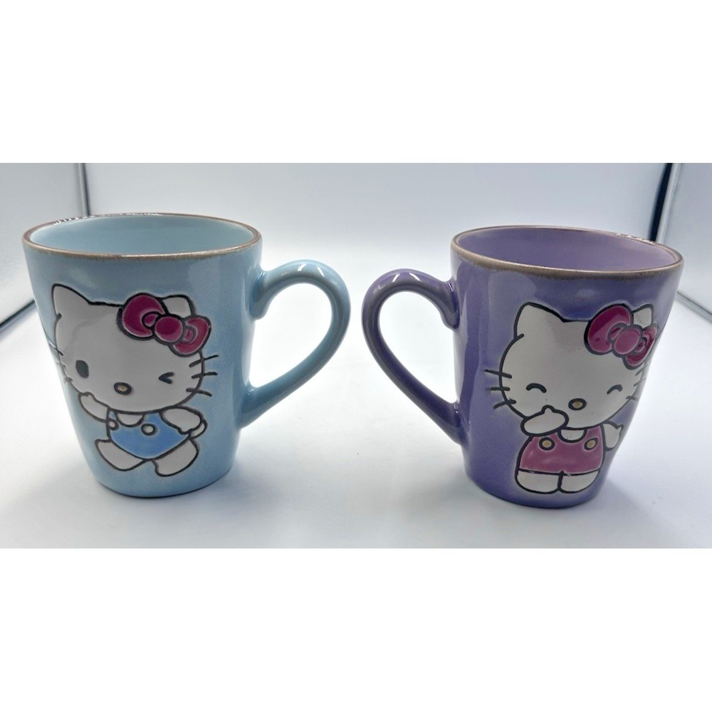Sanrio brand ceramic Hello Kitty Mug set of 2